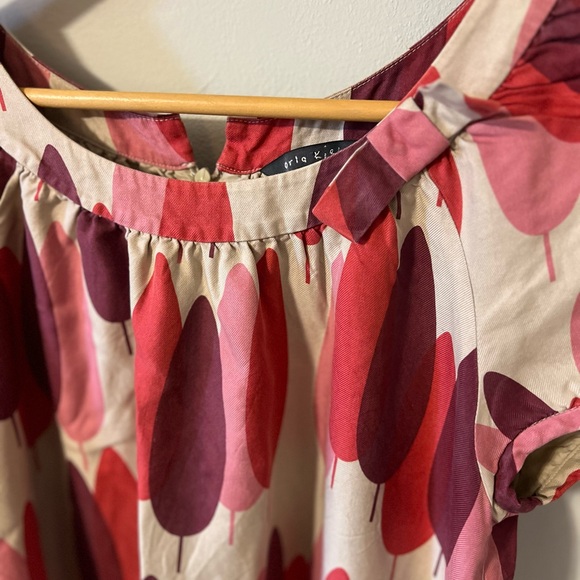Orla Kiely Anthropologie Cypress Tree Shift Dress - Picture 4 of 9